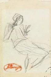 Seated Peasant Girl